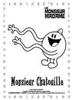 coloriage monsieur chatouille